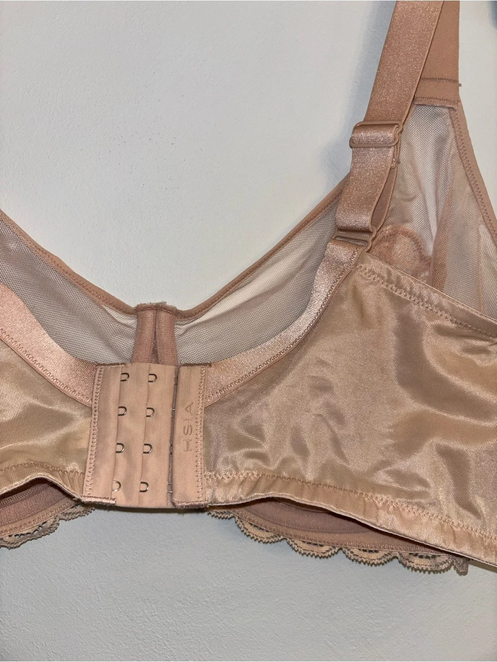 NWT HSIA Unlined Bra - size 40H - Picture 6 of 8